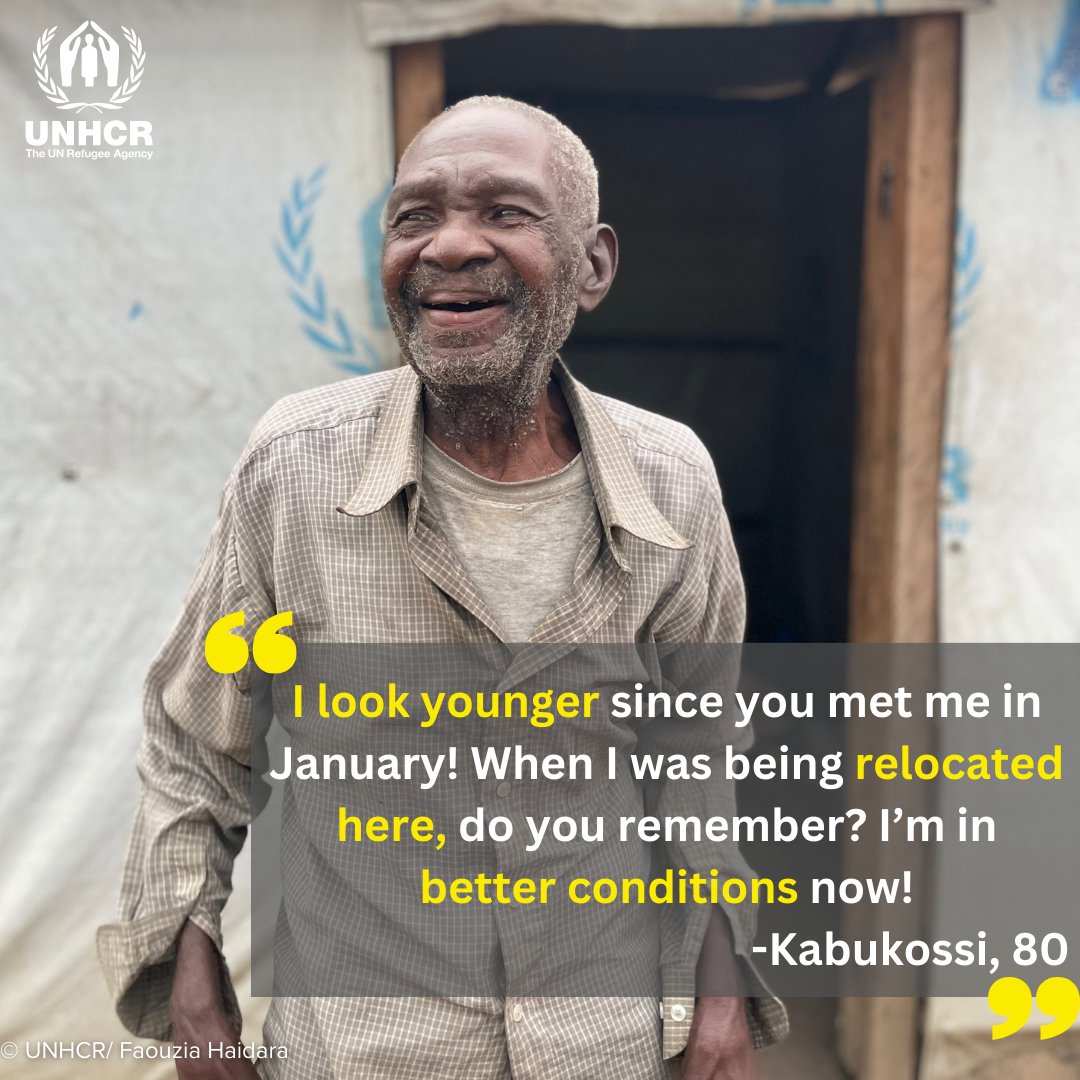 UNHCR_DRC's tweet photo. 📍Komanda, #Ituri Province 🇨🇩
Thanks to the humanitarian response at the #Kibonge displacement site, at least 1️⃣0️⃣2️⃣5️⃣ households have been assisted since January this year with:
✅ Shelter ⛺️
✅ Cash 💰 for food 🍲
✅ Clean water 🚰
✅ Latrines 🚾
✅ Hygiene kits 🧼 https://t.co/9xTqijwzZF