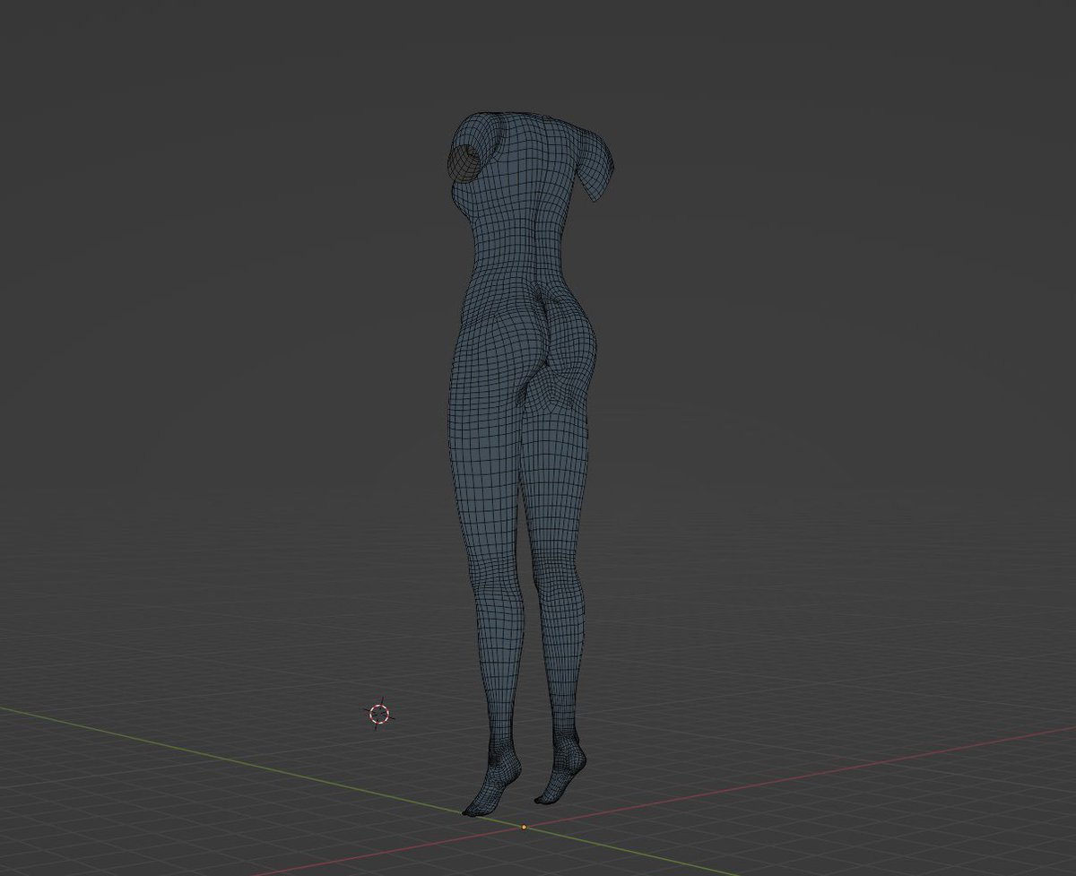 RB_SOVA's tweet image. よく分かってないまま取り敢えずごりごり進めた。中指だけ割り過ぎてるけどいいやお尻セクシーだから

#blender初心者 #retopology #リトポロジー