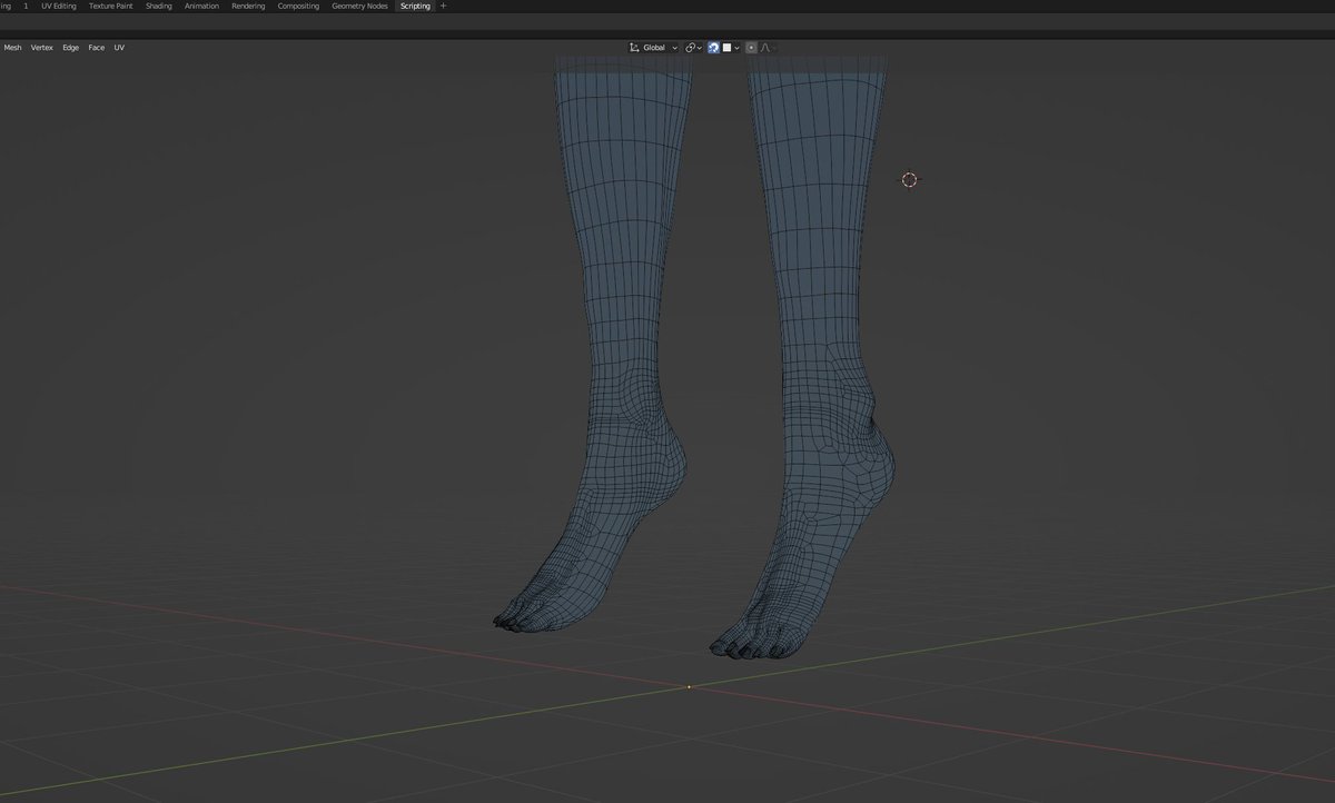 RB_SOVA's tweet image. よく分かってないまま取り敢えずごりごり進めた。中指だけ割り過ぎてるけどいいやお尻セクシーだから

#blender初心者 #retopology #リトポロジー