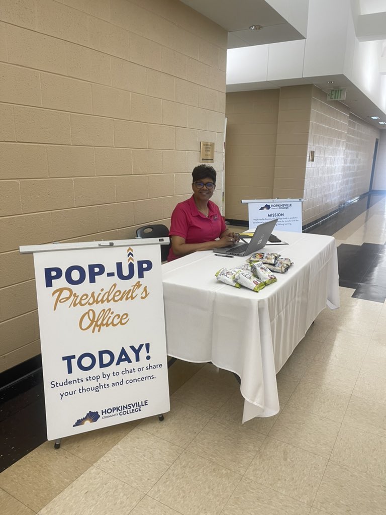 Doing what we can to connect with students at Hopkinsville Community College!