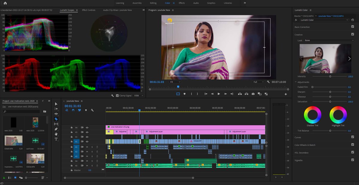 BAPPY____'s tweet photo. Through the creative dance of clips and cuts, I weave stories that touch hearts. Every edit is a brushstroke on the canvas of emotions. Join me in this cinematic journey. 🎥✨ #EditingIsArt #AdobePremierePro https://t.co/BtmujPRJZY