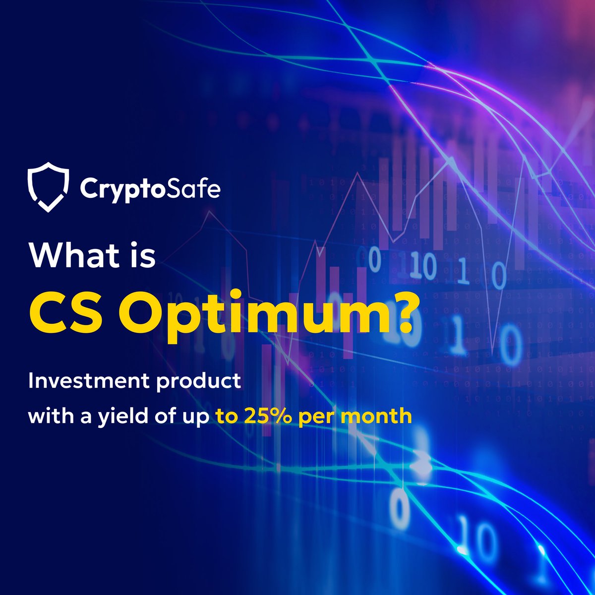 CRPTSAFE's tweet image. 🚀 Introducing CS Optimum - Your personal investment partner! 💰
#CSOptimum brings the power of cutting-edge #AIalgorithm AI to your investments. 🤖 Tailoring its approach to each deposit, whether big or small, it diligently seeks unique opportunities. 📈