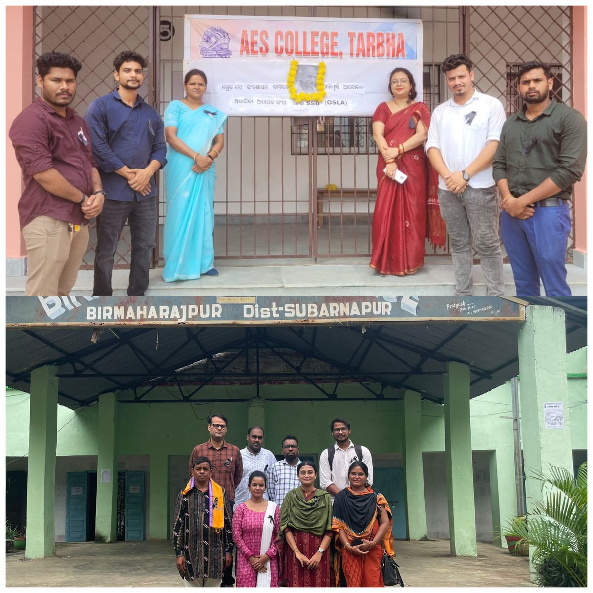 the_osla's tweet photo. Under the banner of OSLA, SSB Lecturers from sonepur are observing silent protest in demand of justice and honour to them.
We are hopeful that our HCM will certainly address our demand.
@CMO_Odisha @Naveen_Odisha @MoSarkar5T @DHE_Odisha @AtanuMLA @aravind_od_ias @SecyChief https://t.co/HM16vTjX2c