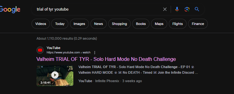 InfinitePHX's tweet photo. We did it!
Hit first on Google search!! 💥
#trialofTyr
Check out the current adventure here!
https://t.co/1AewzWESrI https://t.co/6QC0ecalaR