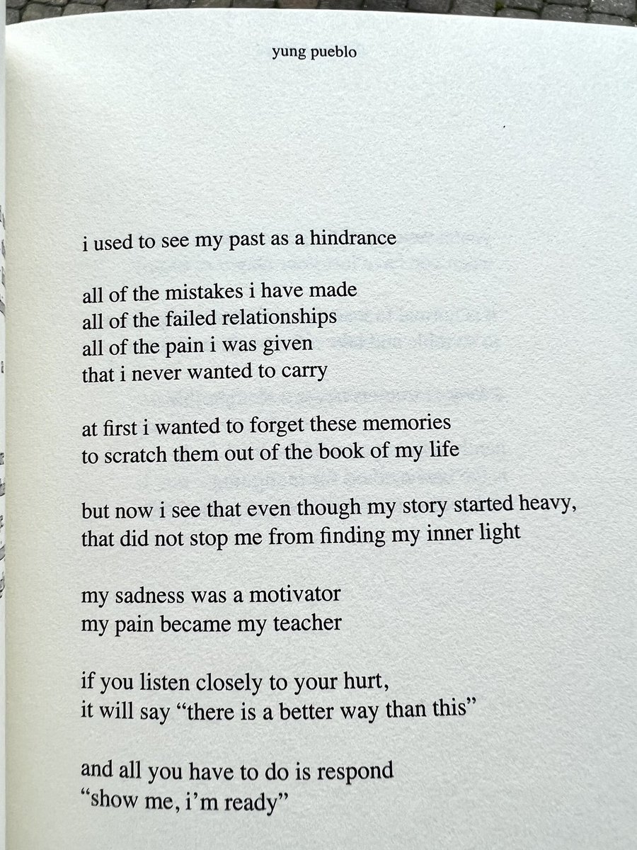 YungPueblo's tweet image. Preorder my new book: amazon.com/dp/1524874833/