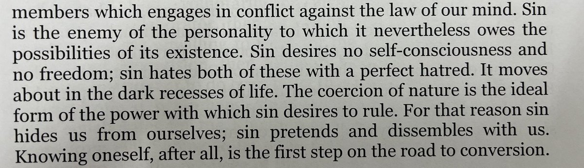 DrJamesEglinton's tweet image. “Sin hides us from ourselves… Knowing oneself, after all, is the first step on the road to conversion.” 

Herman Bavinck (The Kingdom of God, the Highest Good).