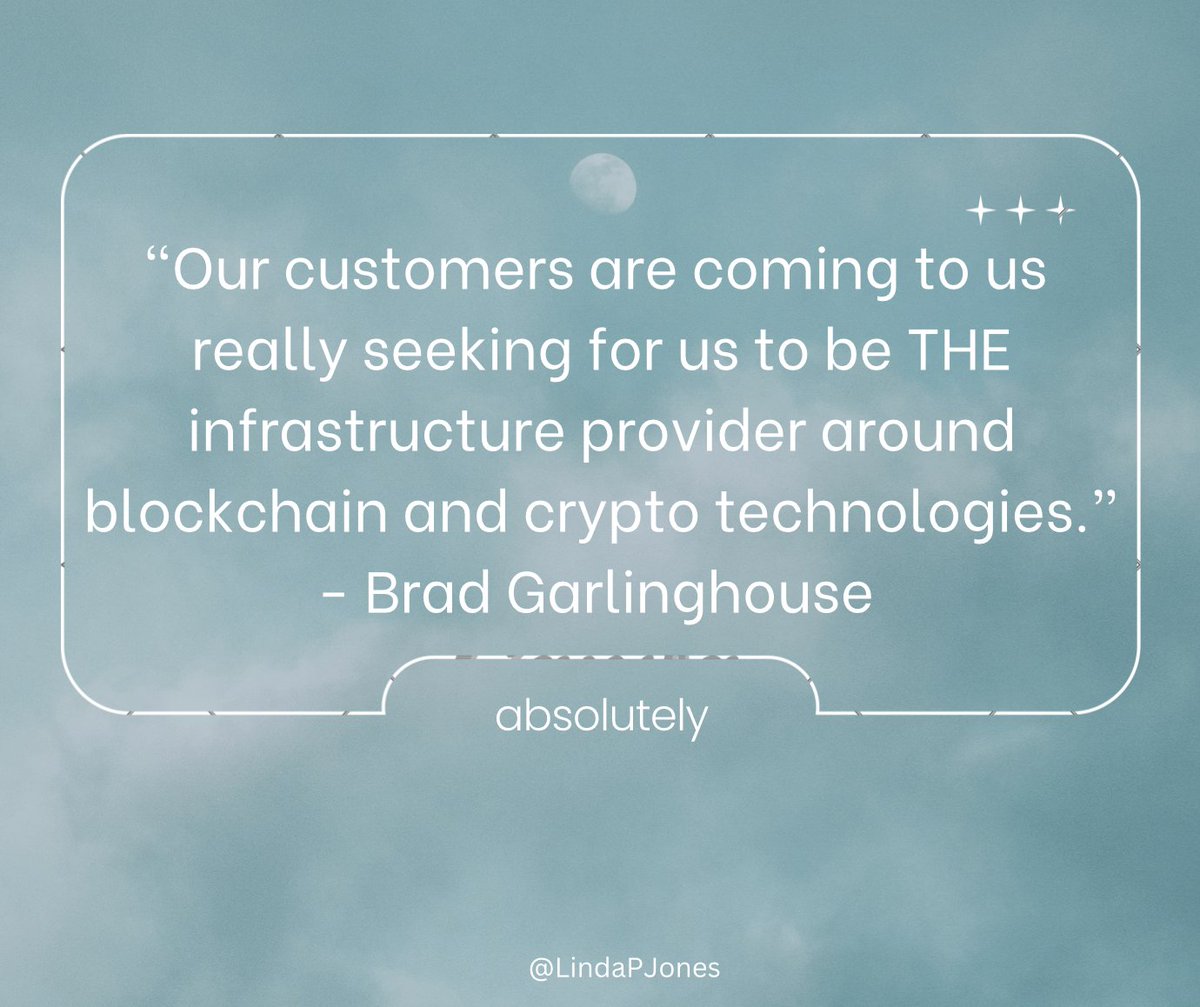 Ripple being THE infrastructure provider for blockchain and crypto technologies is what we are talking about.
#Ripple #XRP #XRPArmy #Properparty