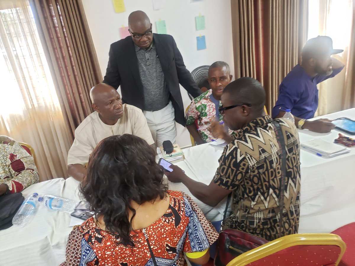 A two day training Agroforestry organized by Solidaridad west Africa. Nigeria.