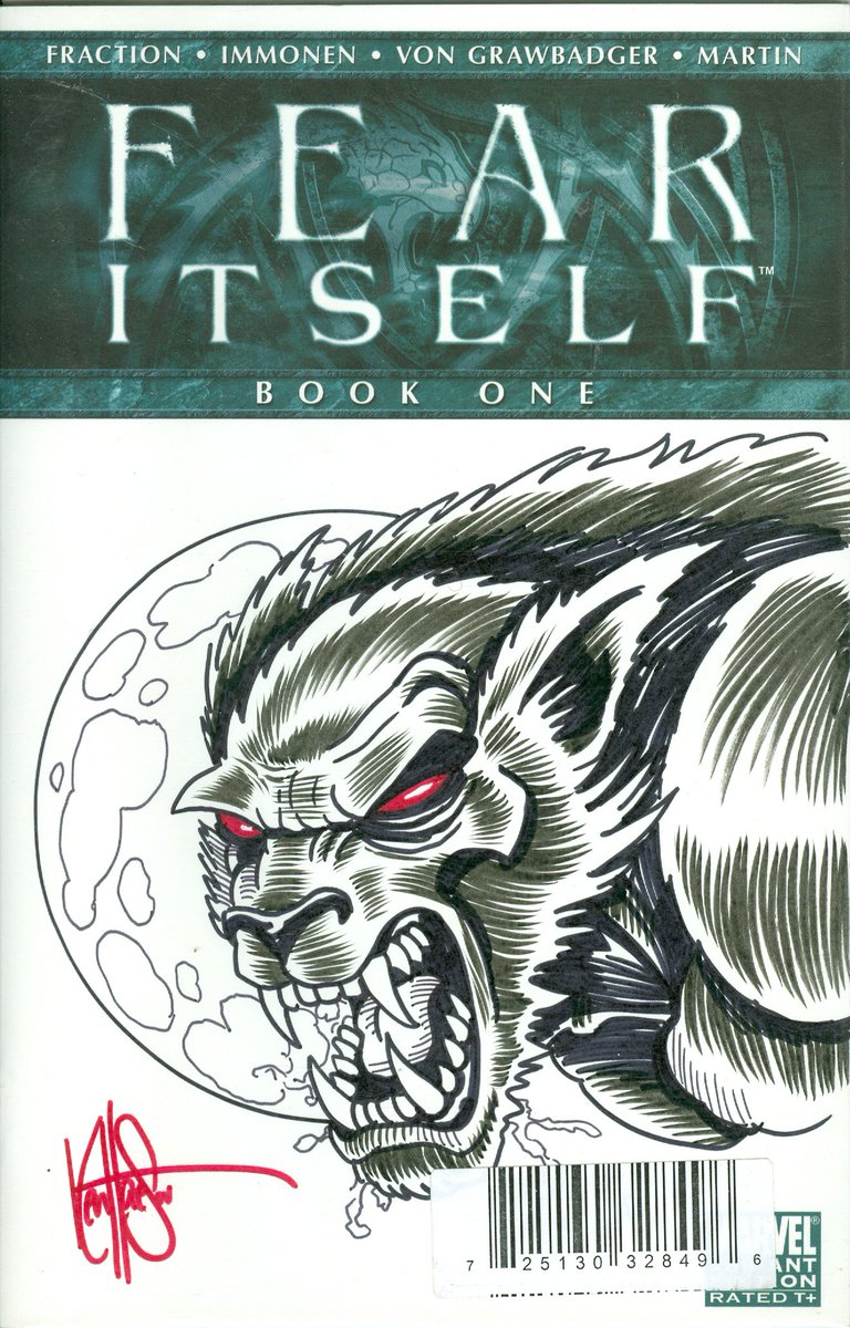uscomicversand's tweet photo. Original Comickunst beim #uscv: FF 1 Blank Variant Commissioned Cover Art signed and remarked by Joe #DelBeato and #MarianoNicieza und #FearItself 1 Blank Variant Commissioned Cover Art signed and remarked by #KenHaeser  https://t.co/VEZ4hkyTE0 + https://t.co/AJUwJFTUtT https://t.co/5PFDtCJqbR