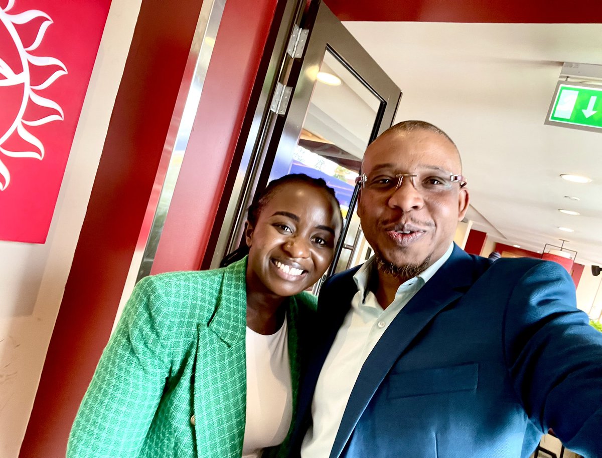 DrAhmedKalebi's tweet photo. Awesome catch-up this afternoon with Ms Anne Muriira who’s one of my top all-time favorite lab personalities and mentee that I’ve had the privilege and blessed fortune to know and work with. She’s now based at Roche where she’s the Product Manager for Africa covering Blood Safety Solutions since June 2023 and was prior to that the Global Access Programme Coordinator - East Africa from May 2021 at Roche. 
Young as she is, Anne was my Head of Department (HOD) of the Molecular Lab in Kenya at #LancetGroupofLabs when the COVID-19 pandemic hit home in March 2020, having started at Pathologists Lancet Kenya as an intern back in June 2017 rising to HOD in June 2018. 

With tremendous skills, fortitude and resilience, the ever smiling Anne was instrumental in seeing us become the first private independent lab to set-up COVID-19 PCR testing in April 2020 despite remarkable challenges. 

We were also the first lab in the entire region and among the first in the world to obtain ISO15189 accreditation for COVID-19 PCR testing in August 2020 amidst unimaginable onslaughts in difficult circumstances locally. 

To cap it all, we ended up as the busiest and most renowned private lab for COVID-19 testing in the country, whilst the experience therefrom proved invaluable for Anne which opened up for her lucrative job opportunities in her career.

I couldn’t be prouder of Anne - the wonderful person she continues to be 🤗 It was so lovely meeting her today when I was up and about ℎ𝑎𝑝𝑎 𝑛𝑎 𝑝𝑎𝑙𝑒 at Roche.

Sky is the lower limit for this great young lady 🙌🏾