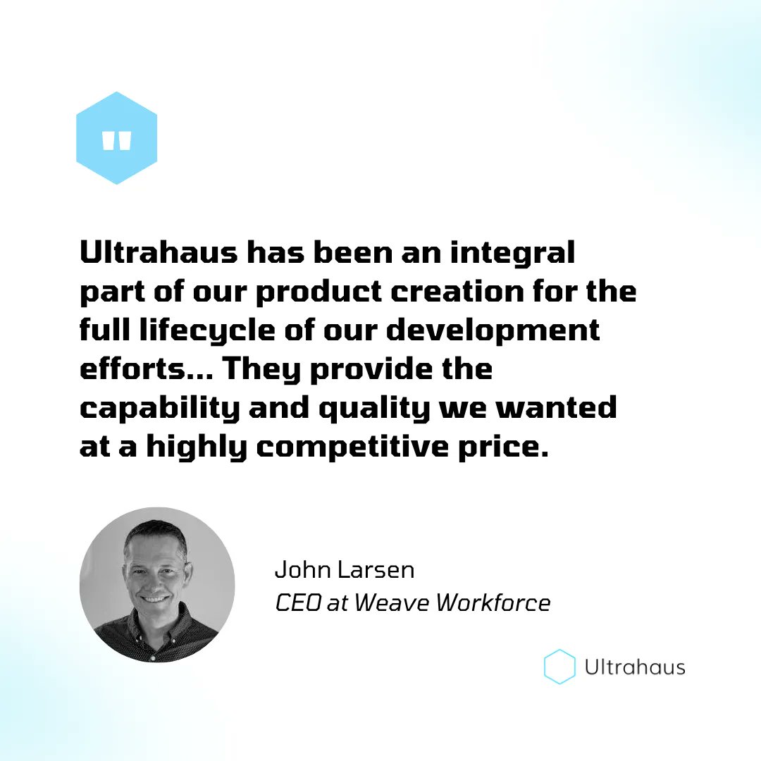 ultrahaus's tweet photo. Thank you John for the kind words about our team 👏

Interested in working with us? Get in touch with us https://t.co/KnyHbKyOXN https://t.co/BEfMr01Mw9