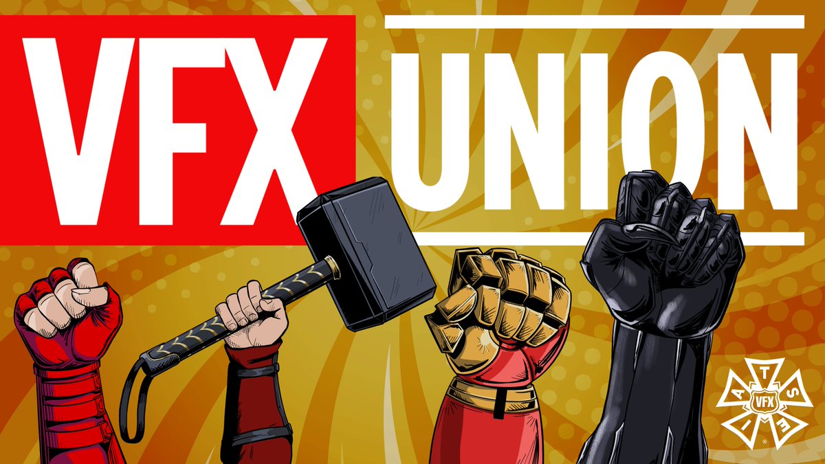 BREAKING: Marvel Studios’ Visual Effects (VFX) Workers UNANIMOUSLY voted in favor of unionizing with IATSE in a labor board election. This marks the first time a unit of solely VFX Workers has unionized with IATSE since VFX was pioneered nearly a half-century ago.