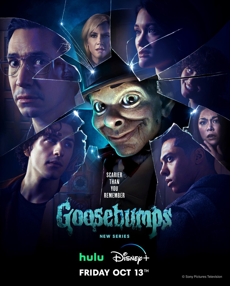 BDisgusting's tweet image. Slappy terrorizes a new generation. Here&apos;s the official poster for the Disney+ #Goosebumps series.
