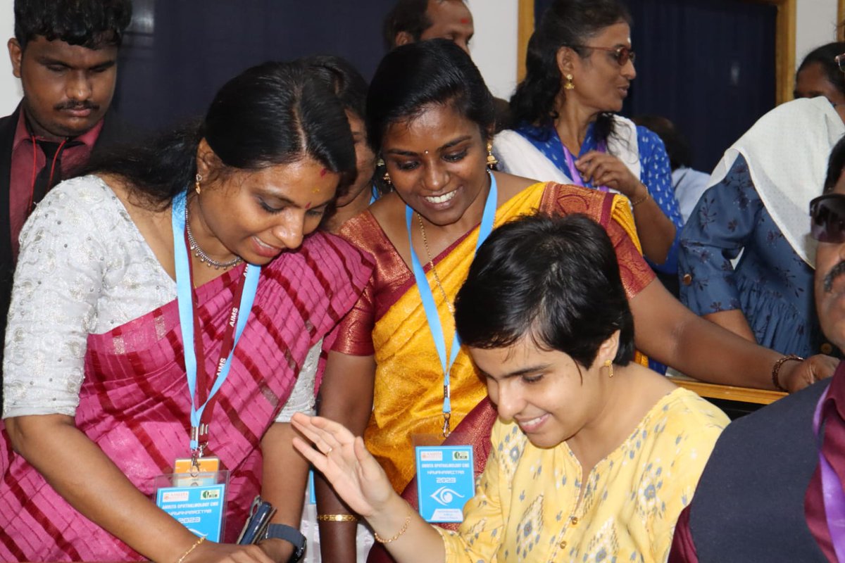 BrarTiffany's tweet photo. I was the keynote speaker for the rehabilitation program conducted by Cochin Ophthalmological Society at Amrita Hospital, Cochin.The program was attended by many visually challenged people in the rehabilitation field as well as visually challenged college students and employees. https://t.co/CaNIA1h4g5