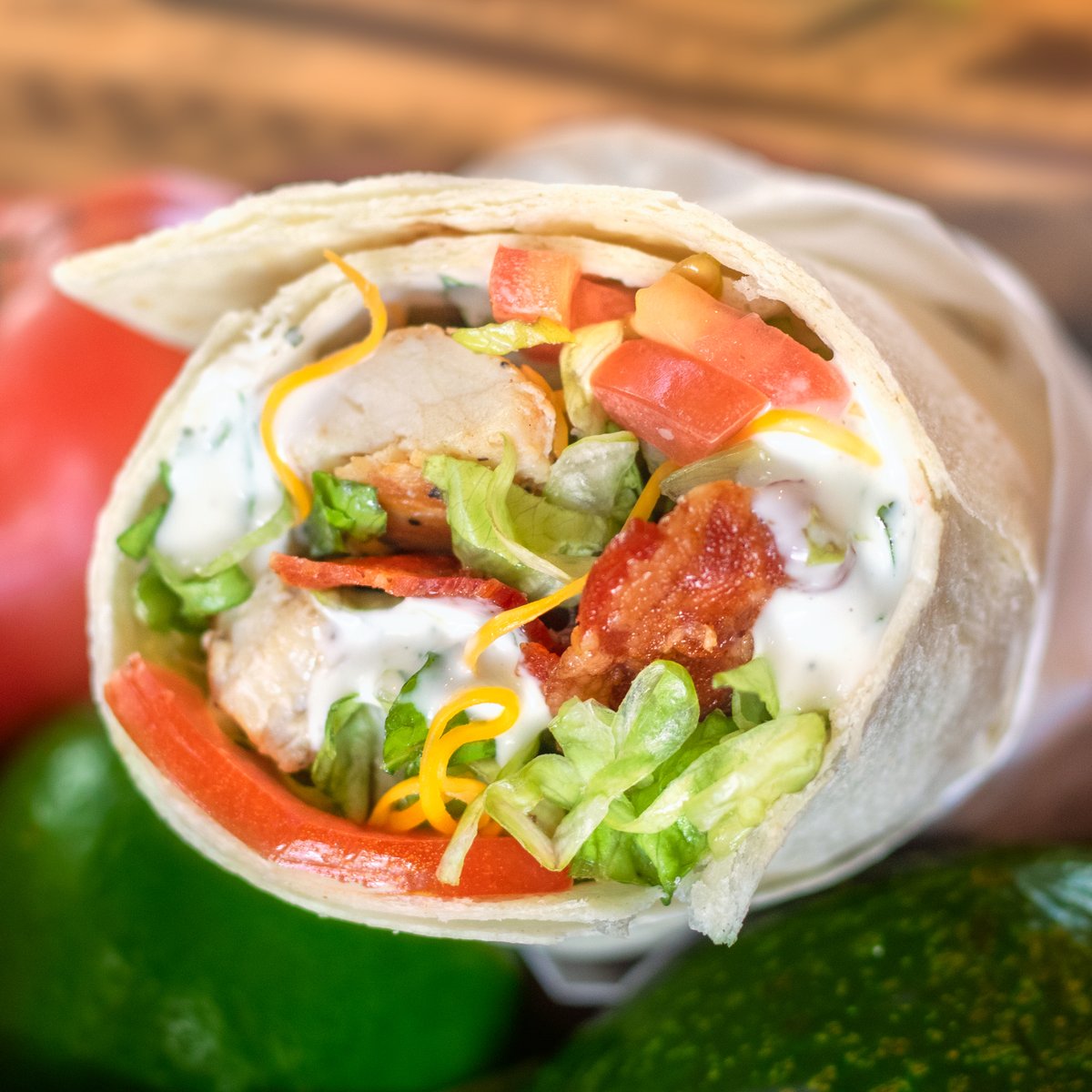 LBKTacoVilla's tweet photo. The Fresh Wrap is what you deserve 🤤 https://t.co/q4yy3YM2OT