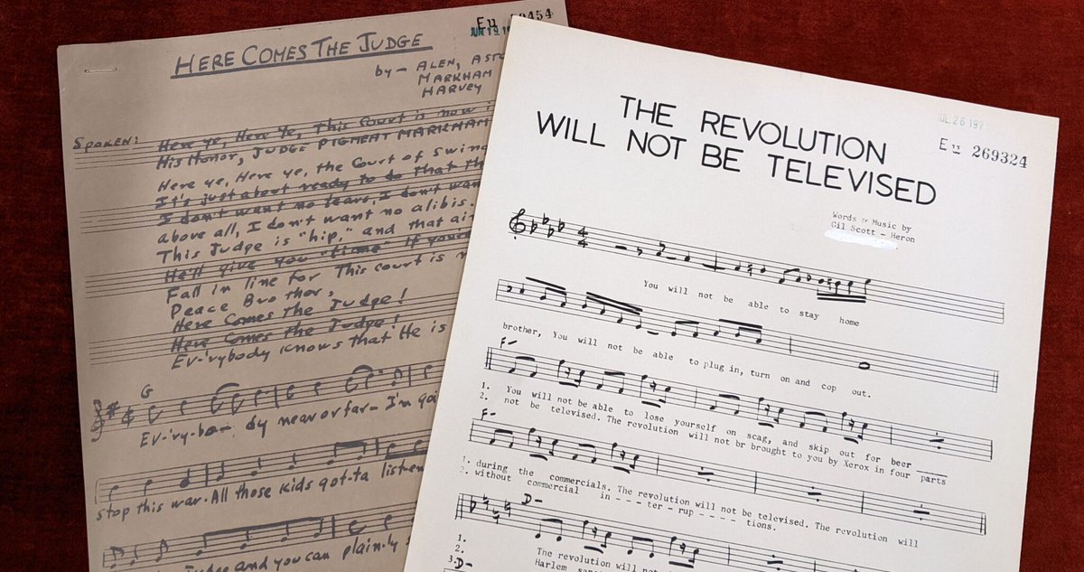 LibnOfCongress's tweet image. 2023 marks the 50th anniversary of Hip-Hop. Years before it started African-American music and spoken-word traditions had been brewing in the 60s &amp;amp; 70s. 
Here are two items which represent the early foundations of Hip-Hop from @librarycongress collection. blogs.loc.gov/music/2023/08/…