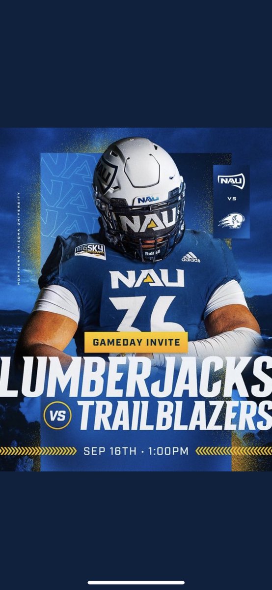 Walker Wisely (@walkerwisely75) on Twitter photo I will be at NAU this weekend, excited to watch some lumberjack football. Thank you <a href="/CoachRudyG/">Coach Rudy Griffin</a> and @Coach_Hoff_NAU for inviting me! I will be at NAU this weekend, excited to watch some lumberjack football. Thank you <a href="/CoachRudyG/">Coach Rudy Griffin</a> and @Coach_Hoff_NAU for inviting me!
