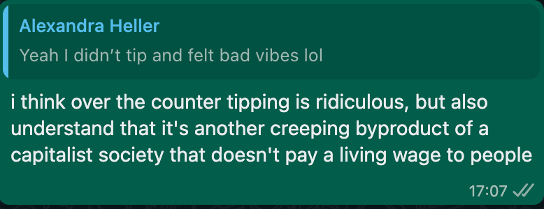 Snippets of daily conversations with <a href="/innerpathing/">Alexandra 💗</a>