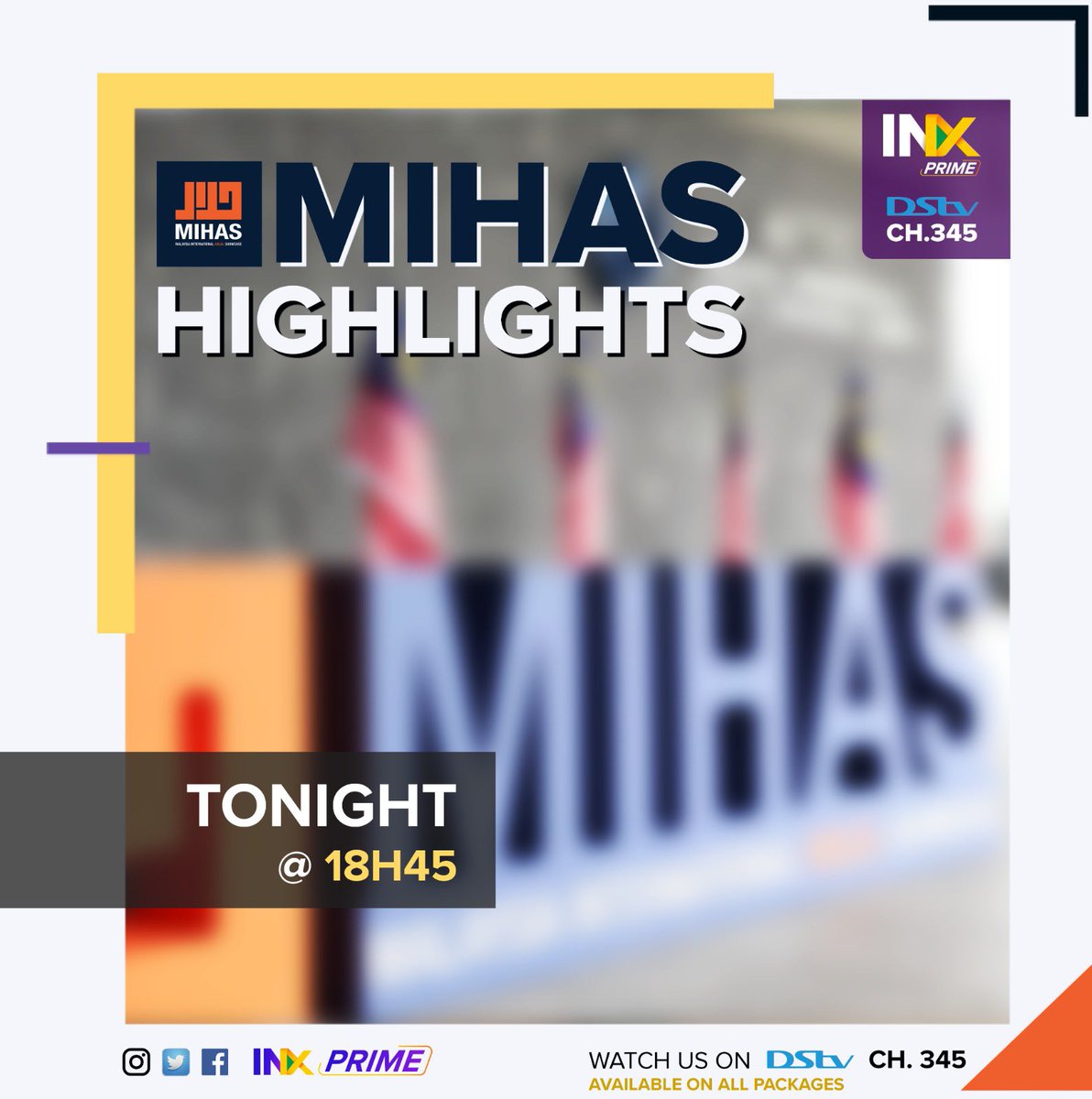 InxPrime's tweet photo. Tune in and catch Prime Live at 18:00 on INX Prime, DStv 345.
#inxprime #dstv345 #primelive #mihas2023 https://t.co/RJCh0o9tHX