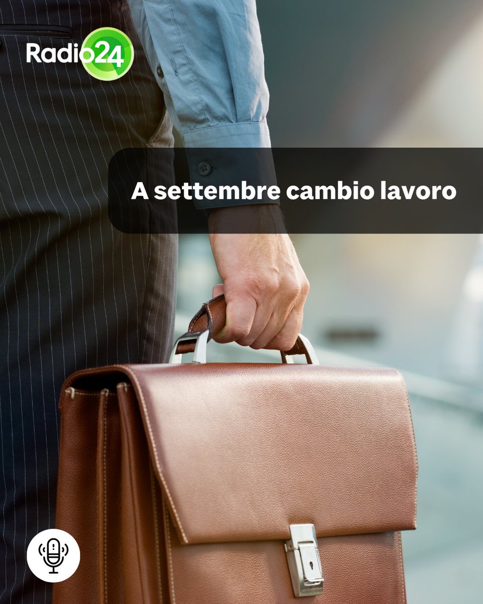 Al ritorno dalla pausa estiva #dimissioni volontarie per tre milioni di lavoratori. 

Cosa li spinge e cosa potrebbe trattenerli? #ParliamodiLavoro con <a href="/rosario_deluca/">Rosario De Luca</a> (Presidente  <a href="/ConsulentiLavor/">ConsulentiLavoro</a>) e con <a href="/alerimassa/">Alessandro Rimassa</a>. 

🎧 Ascolta il podcast ▶️ bit.ly/45VLmji