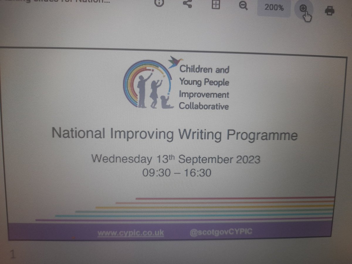 Joining colleagues from Clackmannanshire, Scottish Borders, Dumfries & Galloway, Highland and Western Isles to be part of this exciting programme with the aim of improving writing. @scotgovCYPIC @ClacksEducation @BeverleyDonald @CoanDebra
