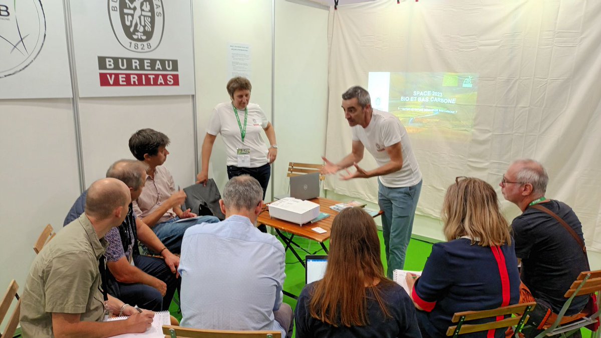 [#SPACE2033] 🌻 Encore une journée riche en émotions. Vivement demain ! 

#agriculture #elevage #AB #AgriBio