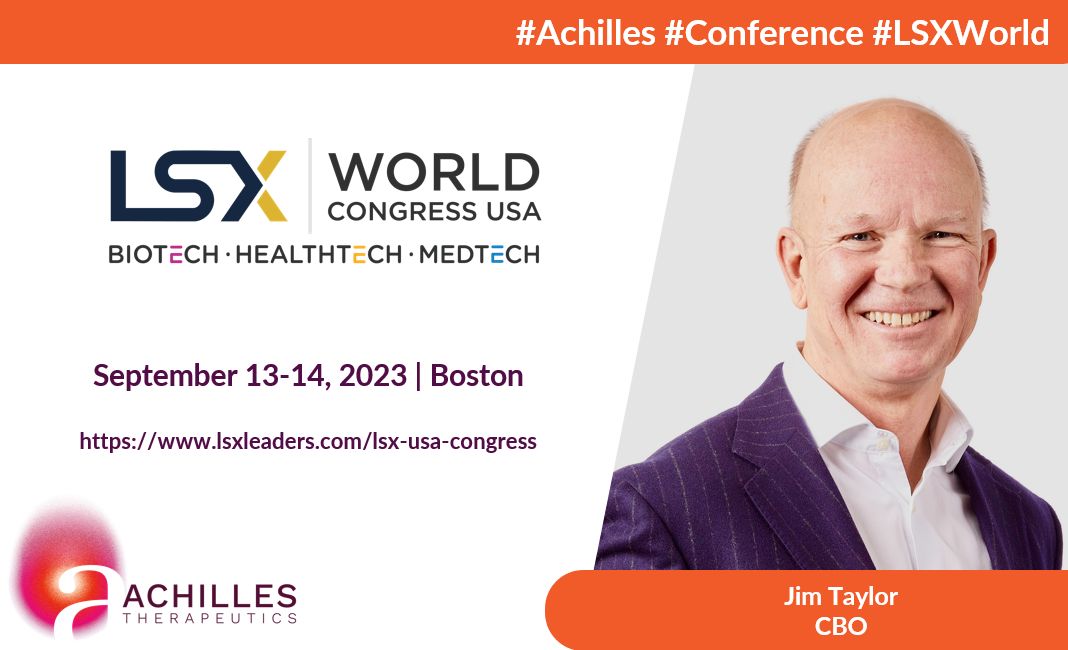 achillestx's tweet photo. Our CBO, Jim Taylor, will be on the ground in Boston on September 13-14 at the LSX World Congress USA. If you are attending, please get in touch with our team to connect.
#LSXWorld #Conference https://t.co/nBKxzlLOgH
