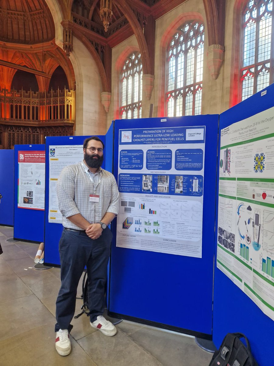 AKelectrochem (@akelectrochem) on Twitter photo Our MRes student <a href="/MetaxasMichalis/">Michalis Metaxas</a> gave a poster presentation in Electeochem 2023 conference about his master project at University of Bristol. #Electrochem2023 #Hydrogen #FuelCells Our MRes student <a href="/MetaxasMichalis/">Michalis Metaxas</a> gave a poster presentation in Electeochem 2023 conference about his master project at University of Bristol. #Electrochem2023 #Hydrogen #FuelCells