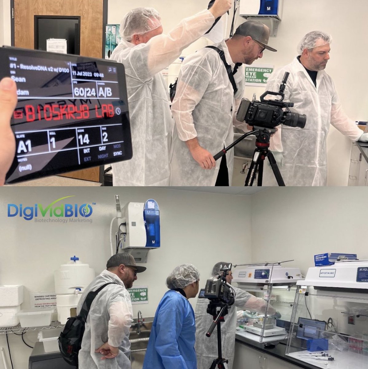 DigiVidBio's tweet photo. Thrilled to announce our collaboration with @BioSkryb
in crafting transformative wet lab training videos 🎥!
Elevate lab safety, boost efficiency & ensure compliance with immersive, narrated visuals. Stay tuned—rollout coming soon! 🧬 #DigiVidBIO #labvideos #biotechvideos https://t.co/4NSi62qFxu