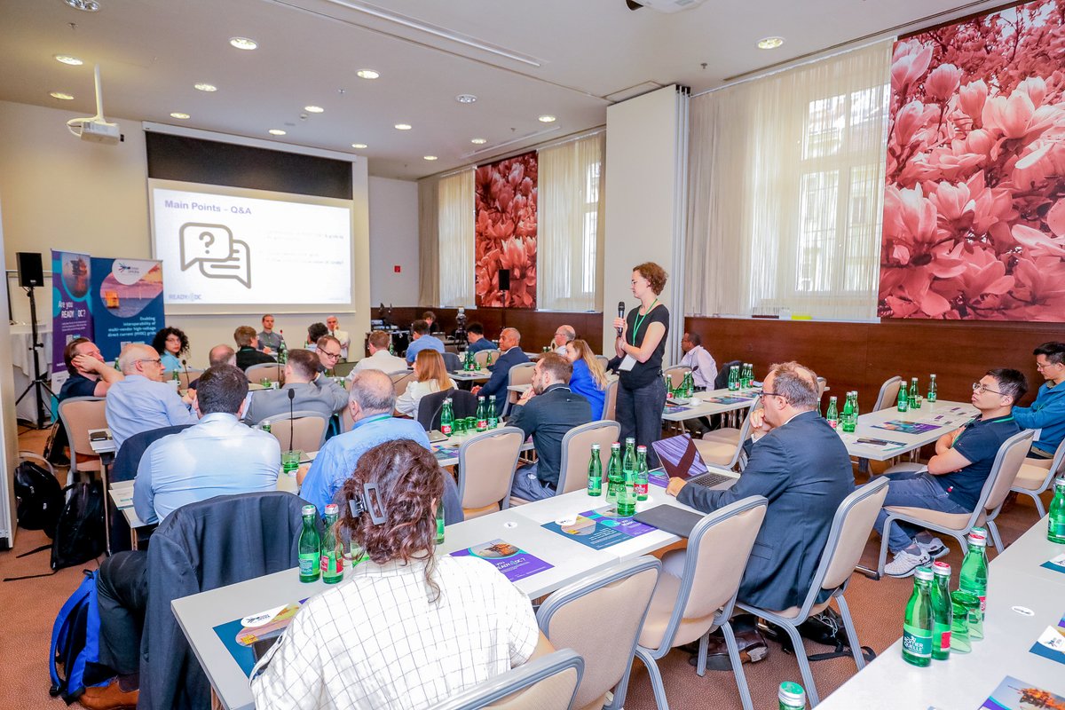 READY4DC's tweet photo. 🎉 Wrapping up an incredible day! Today, we concluded READY4DC's final event with fruitful discussions on the project's work packages.  

Due to its success, we're extending the project for 2 months, concluding  November. 

Follow us &amp; subscribe! 
👉 https://t.co/gw4wkR3z5O https://t.co/PSZub68Qee
