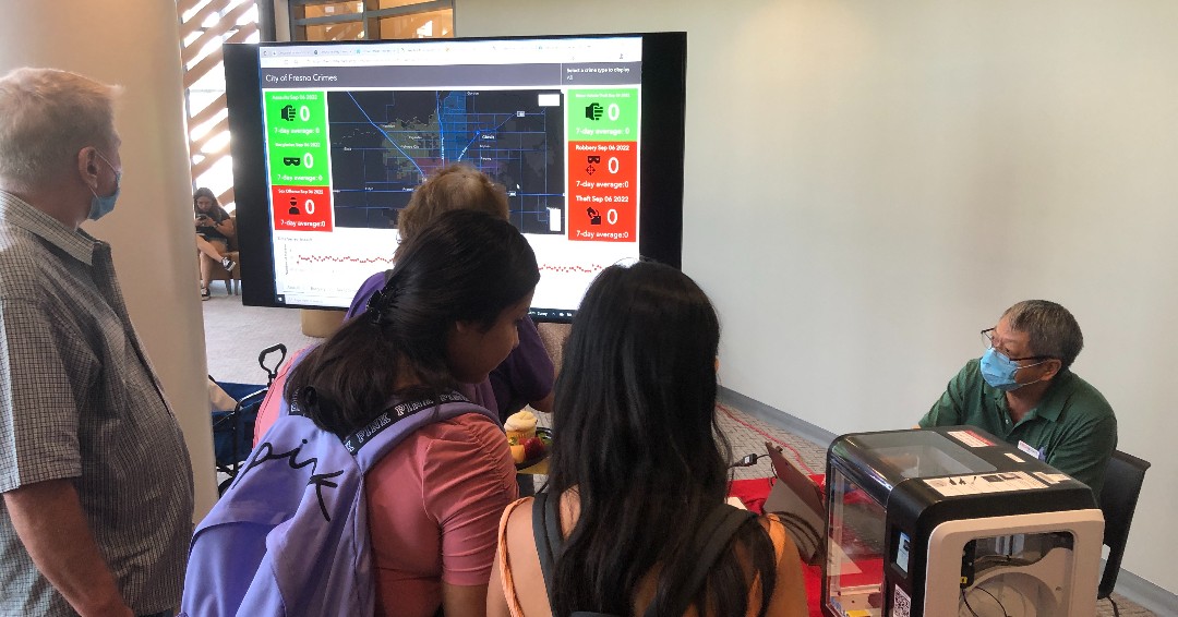 The Library Open House is here! Meet librarians and library workers across different units and discover what the library can offer you.

Thursday, Sept. 14 @ 1:30 - 3:30 p.m.

Come for games, crafts, food, raffle prizes, and an all-around good time! All are welcome! #FresnoState