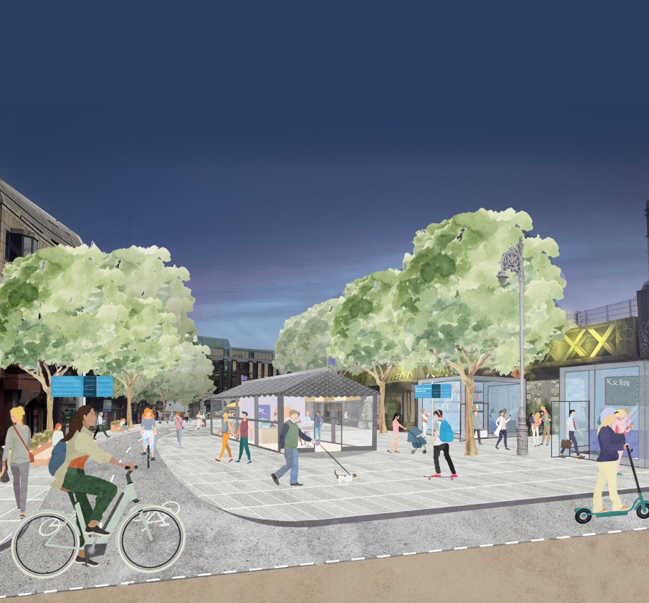 Pidge's tweet image. Just got a presentation on the draft Dublin City Centre Transport Plan. Wow. Absolutely incredible.

This is one of the most important plans for Dublin since the pedestrianisation of Grafton and Henry Streets. Truly massive.

Full info here:
consultation.dublincity.ie/traffic-and-tr…