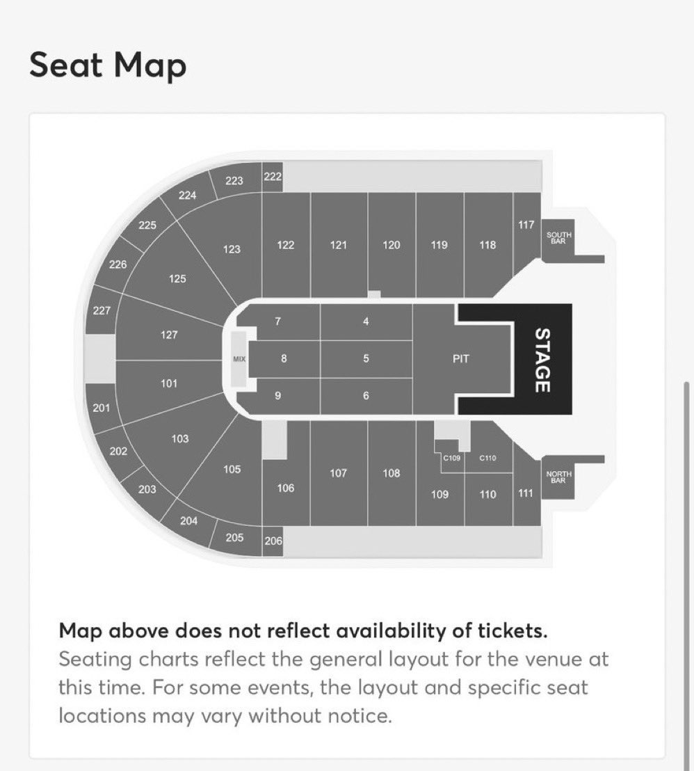 oliviastour's tweet photo. possible Olivia Rodrigo's GUTS World Tour stage and seating map! #GUTSTOUR https://t.co/rsZELaDsmt