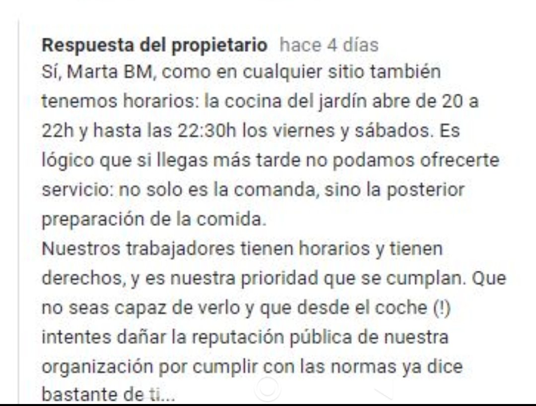 soycamarero's tweet image. Buena respuesta 👏👏👏