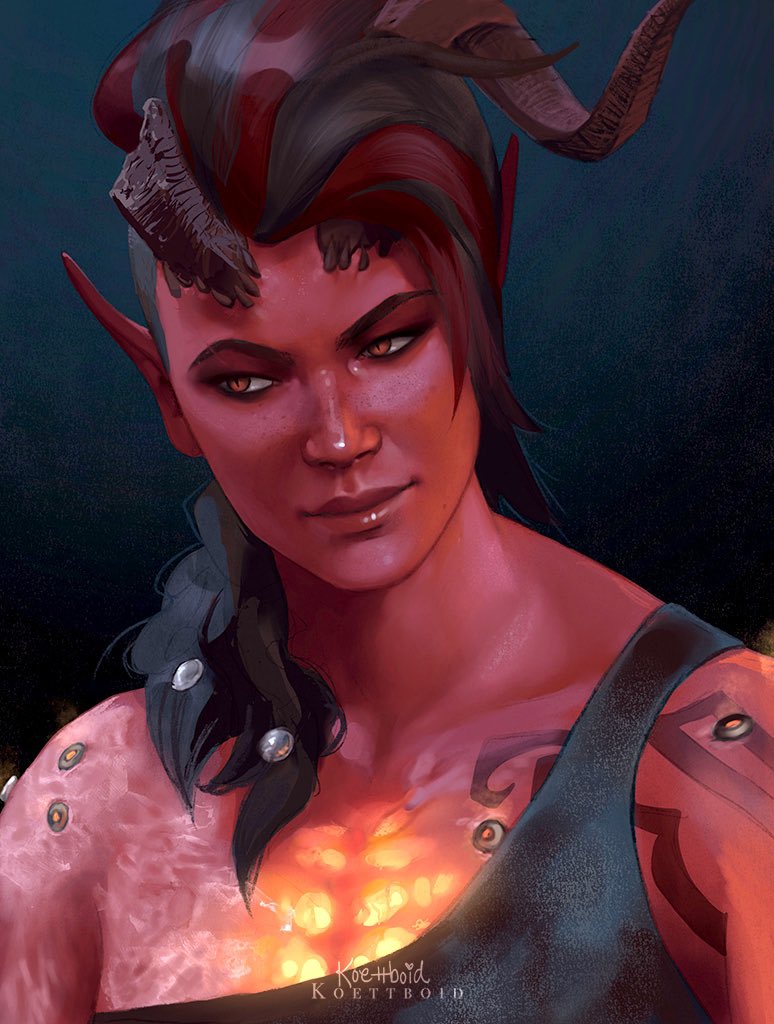koettboid's tweet image. “Soldier!” - the sweetheart of Avernus #BaldursGate3 #Karlach