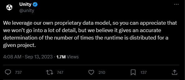 This is absolutely disgusting.
We are in early production. It is almost certain that we will be switching to Unreal Engine if <a href="/unity/">Unity</a>'s attitude to consumers and obfuscation in business does not improve. 

Absolutely foul. You can't obfuscate charges and take money. Theft.
