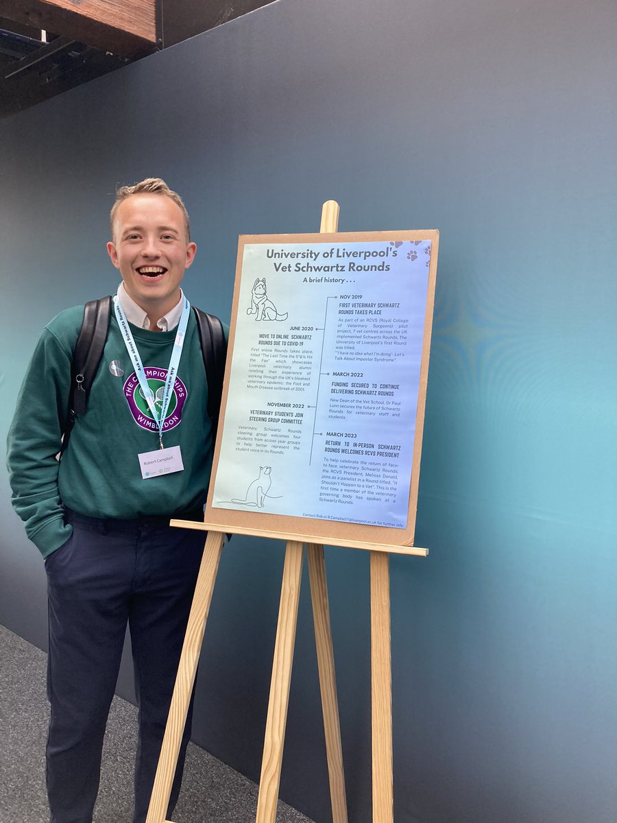 RobVetEducation's tweet photo. Great day at the Schwartz Community conference in Manchester - new favourite lanyard to add to the collection! @PointofCareFdn https://t.co/mNUtk3y89O