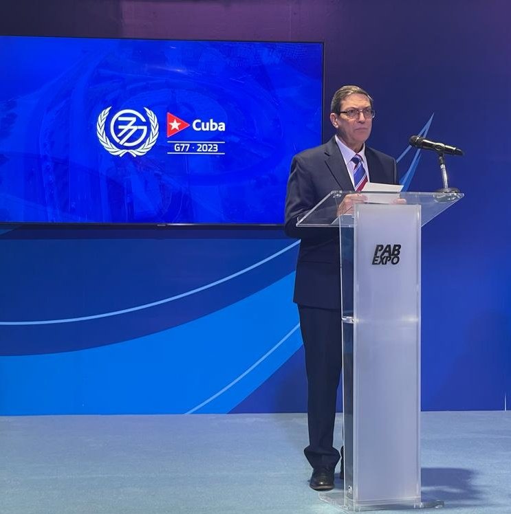 Esperamos adoptar en Cumbre de La Habana del G77 una Declaración final, ya aprobada ad referéndum a nivel de Embajadores en Nueva York tras proceso de negociación inclusivo y participativo

El documento recoge temas de la mayor importancia para las naciones en desarrollo
#CubaG77