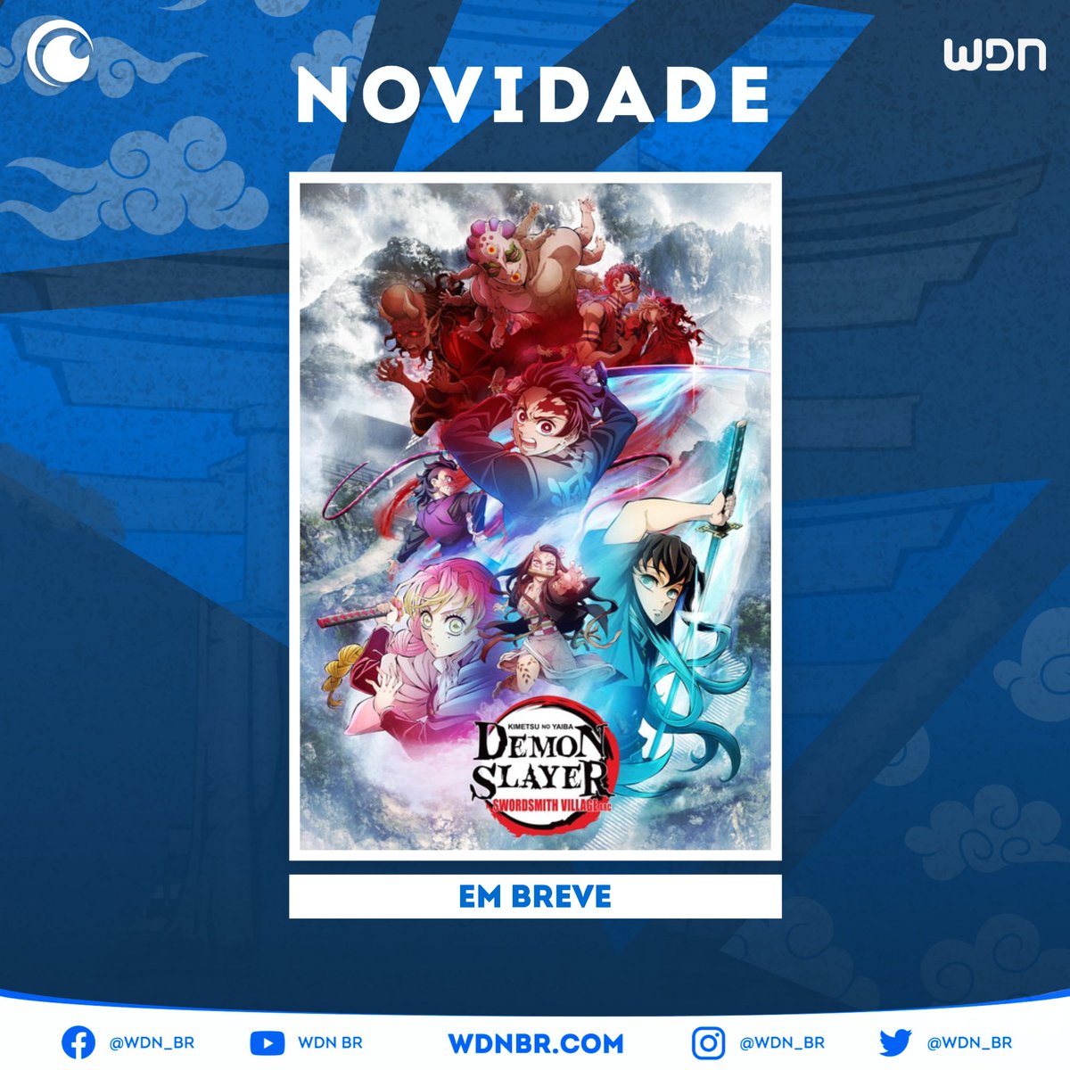 WDN - World Dubbing News on X: ⚔️Novos dubladores juntam-se ao elenco de 'Demon  Slayer: Kimetsu no Yaiba Swordsmith Village Arc' • Rapahel Ferreira como  Karaku • Gabriel Noya como Sekido  /