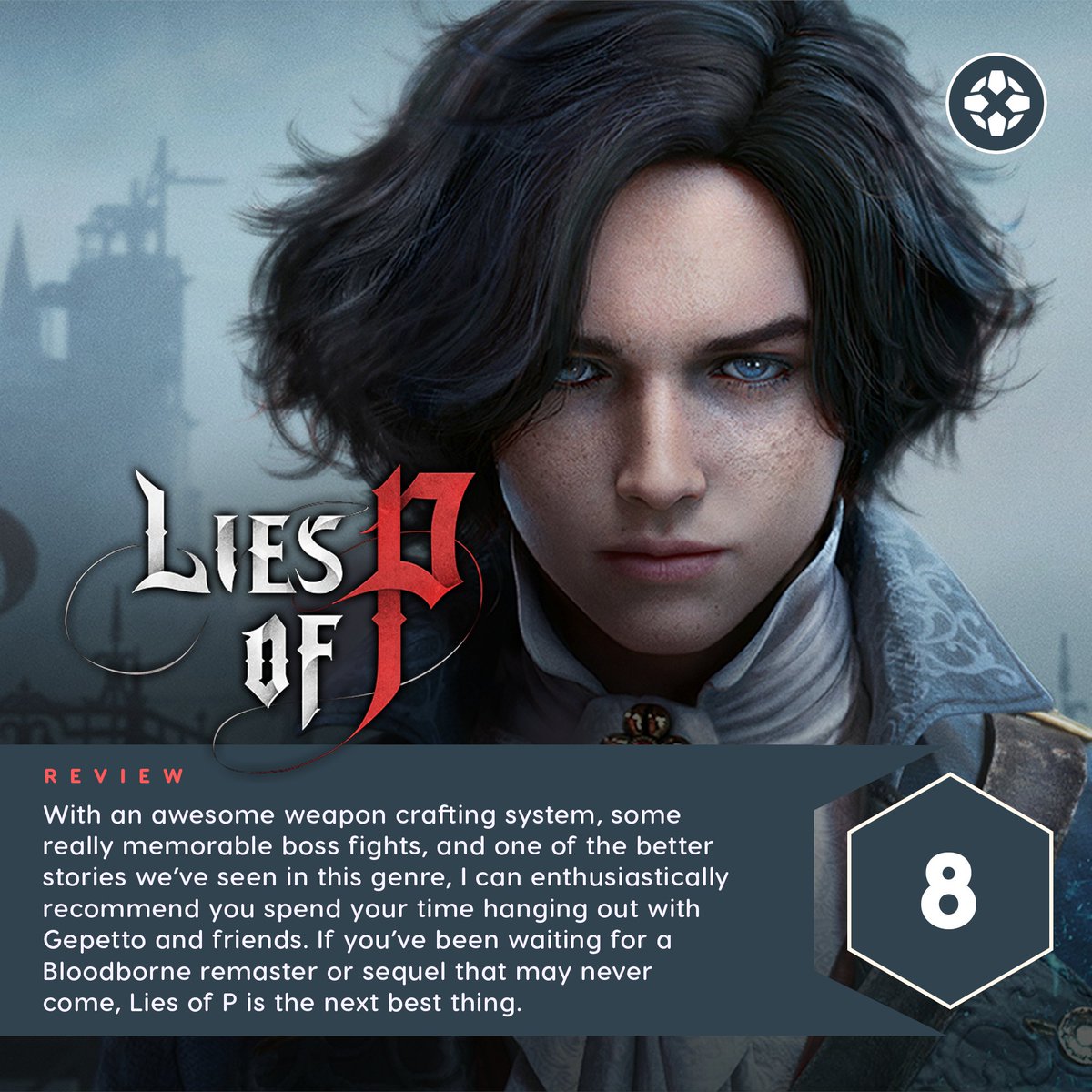 圖 Lies of P 媒體分數公開 IGN 8 Meta 83