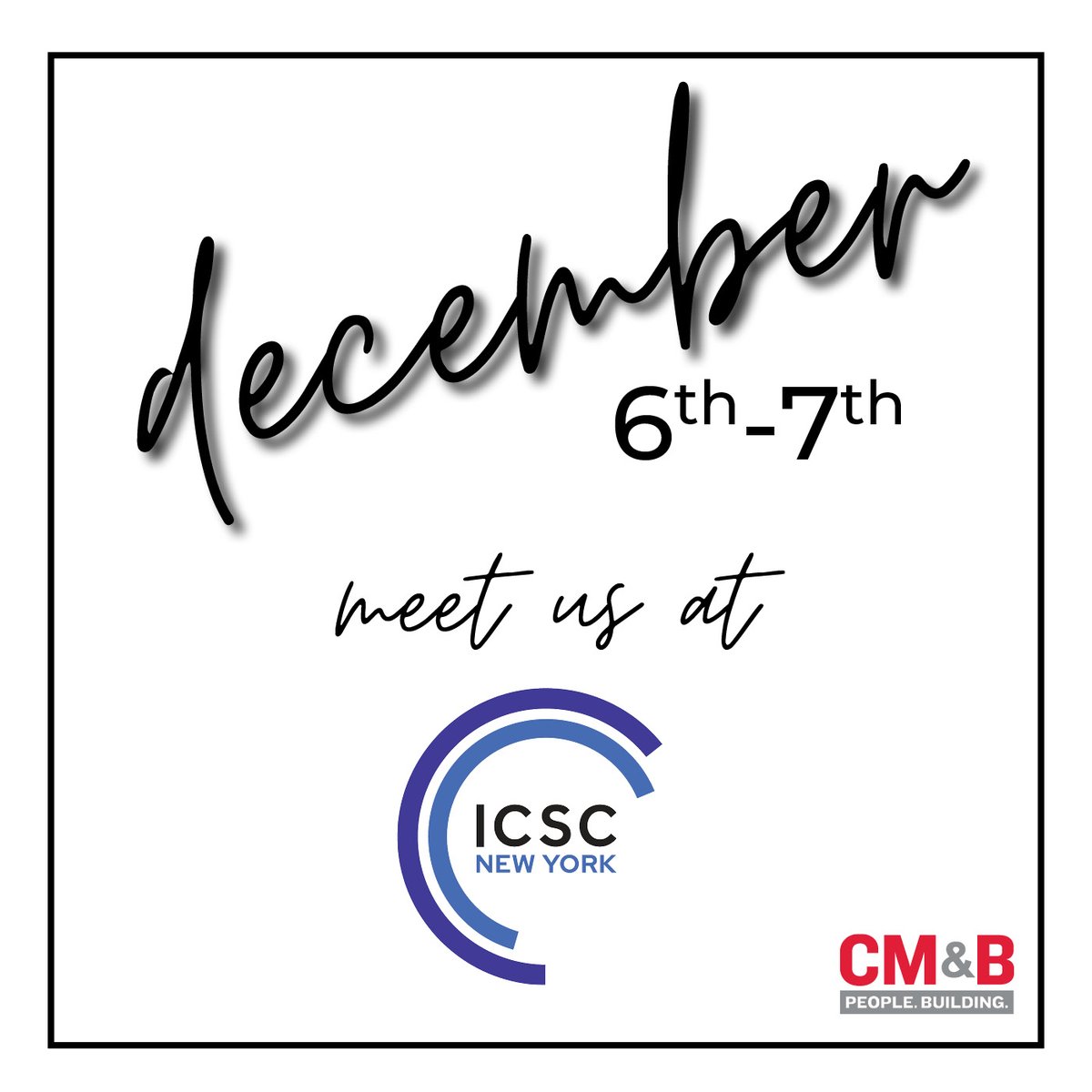 cmbteaminc's tweet image. As summer winds down, we’re ready to hit some of our favorite fall industry events where we’ll learn from others, share insights, and make new connections.

We love running into friends along the way, so give us a shout if you’ll be at any of these shows!

#PeopleBuilding