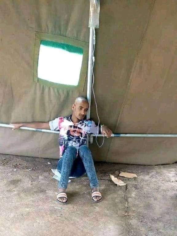 AAA_Amhara's tweet image. 📢#UPDATE: Shocking photos📸 reveal horrific state of #Amhara|s detained in @AbiyAhmedAli's concentration camps. In #TuluDimtu, Amhara prisoners reportedly suffering illness with outbreaks of communicable disease.

📸Hiber Radio
#WarOnAmhara #AmharaGenocide #FreeAmharaDetainees