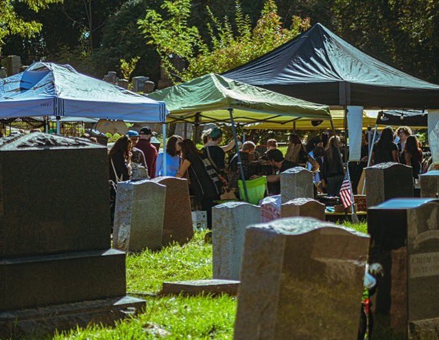 sicksicksickx's tweet photo. The Jersey City Oddities Market is back on October 1st! At The Historic Harsimus Cemetery in Jersey City NJ. Sunday October 1st from 12-5pm at 435 Newark ave. $8 admission supports the upkeep of the historic burial ground. https://t.co/VejNbT1c8h