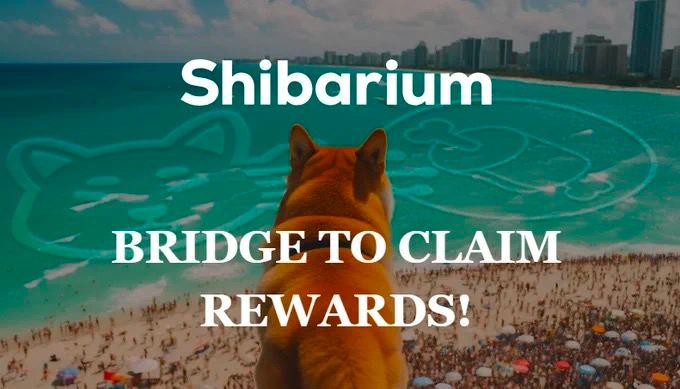 ShytoshiKusamai's tweet photo. Shibarium Bridge Rewards are LIVE!

If you hold anything Shibarium ( $SHIB, $BONE, $LEASH, etc...) bridge over now to collect your rewards! 

Earliest users that bridge their tokens will receive BIG REWARDS!

Bridge Now: https://t.co/Zad5azRbzo https://t.co/QNOoRsjGbS