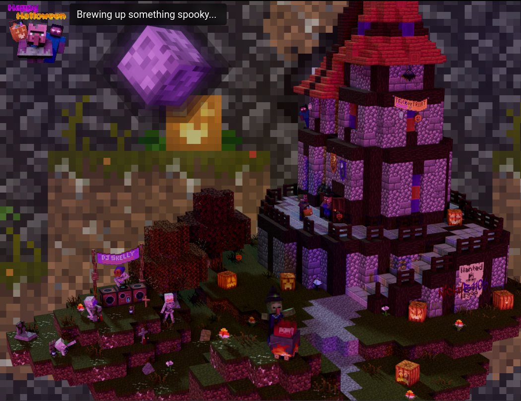 🎃 Join the spooktacular Halloween Candy Bash hosted by nickyb1106! 🍬👻 Dive into the fall vibes and craft your eerie creations! From builds to skins, let your creativity flow! Submissions open 'til Nov 2nd, earn a ghoulishly awesome trophy! 🏆 bit.ly/464ERuB #Minecraft