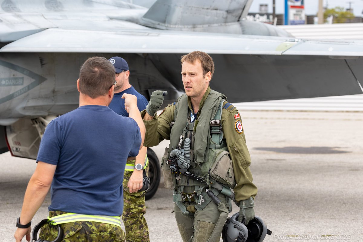 Last weekend was the last aerobatic demo of the 2023 season. We hope you enjoyed the 2023 season as much as we did, and we look forward to seeing all of you next season as we celebrate the RCAF 2024 Centennial. #rcaf100arc #cf18demo