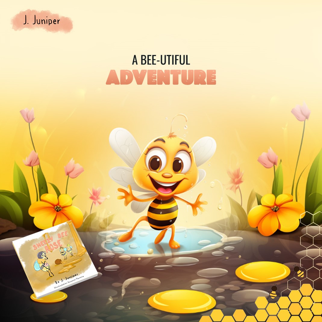The world of Sneezy Bee Rose is filled with beauty and wonder. 🌼📖 Immerse yourself in this enchanting story that will captivate your heart
Get your copy now from Amazon: a.co/d/5sYVqwD

Or Barnes and Noble
rb.gy/3mg36

#JJuniper #SneezyBeeRose #lifelessons