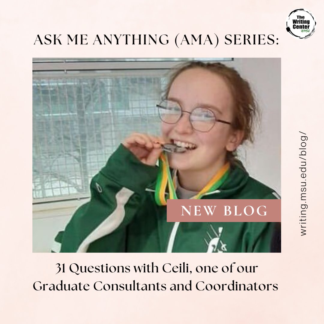 New Blog Post 🚨 🔊

Discover more about Ceili, one of our graduate consultants/coordinators, as they candidly respond to 31 random questions, unveiling mesmerizing insights into their life and enchanting facets of their personality.

Read more: lnkd.in/gjUVF3A5