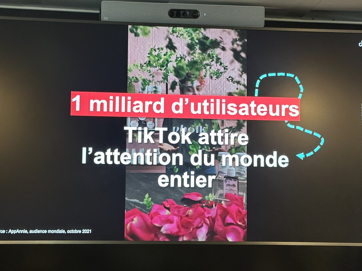 jeanlucr's tweet image. 📲 #TikTok en France : 24 millions d’utilisateurs actifs… avec une moyenne phénoménale de 90 min de visionnage par jour et par utilisateur 🚀 avec propositions d’affichage de #ContentGraph 

💡Workshop TiktTok à #StationF @joinstationf