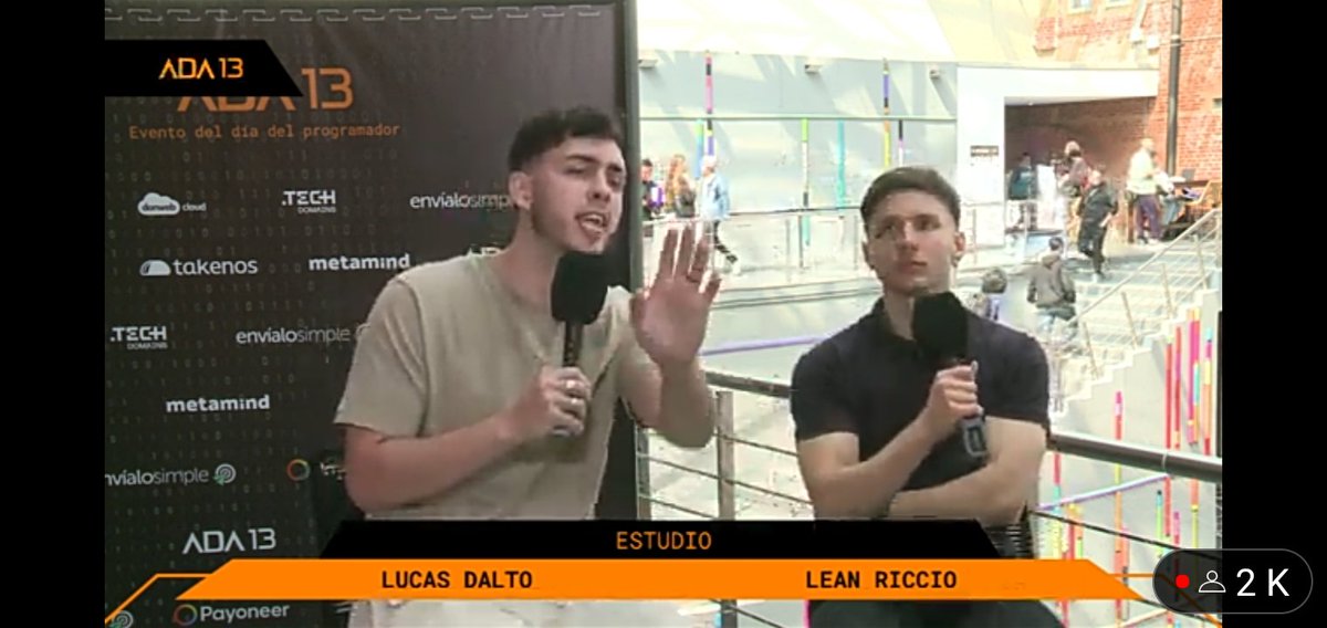 Tipichang's tweet image. Evento #ada13 . Día del programador. youtube.com/live/E6-pwEefq…